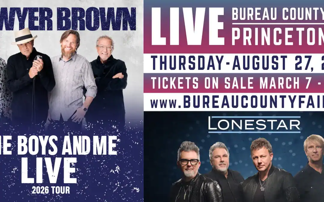 Sawyer Brown and Lonestar to play bureau county fair